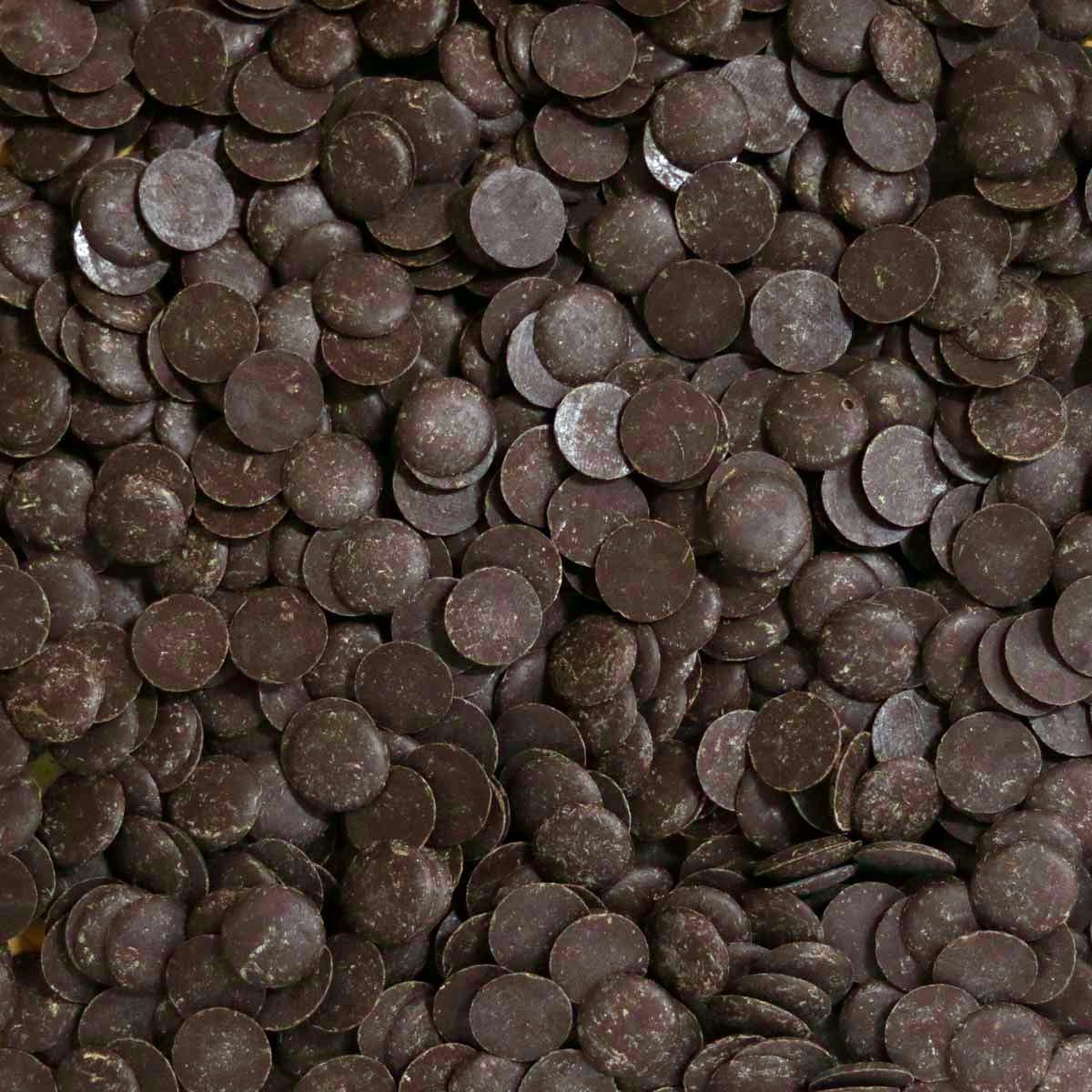 Pastilles de chocolat noir 72 % Ecuador - biologique / équitable