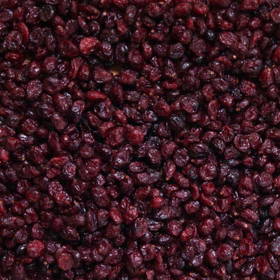 Whole cranberries dried with cane sugar - organic