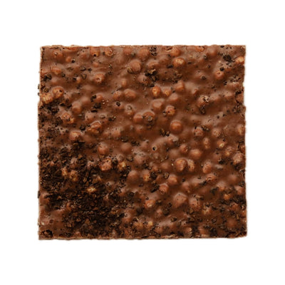 Tablette chocolat au lait, quinoa soufflé et café 50g - biologique / équitable